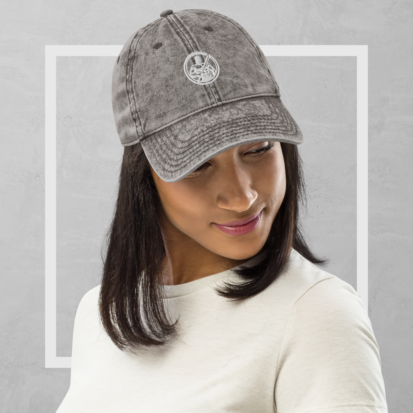 Casquette Vintage en Sergé de Coton
