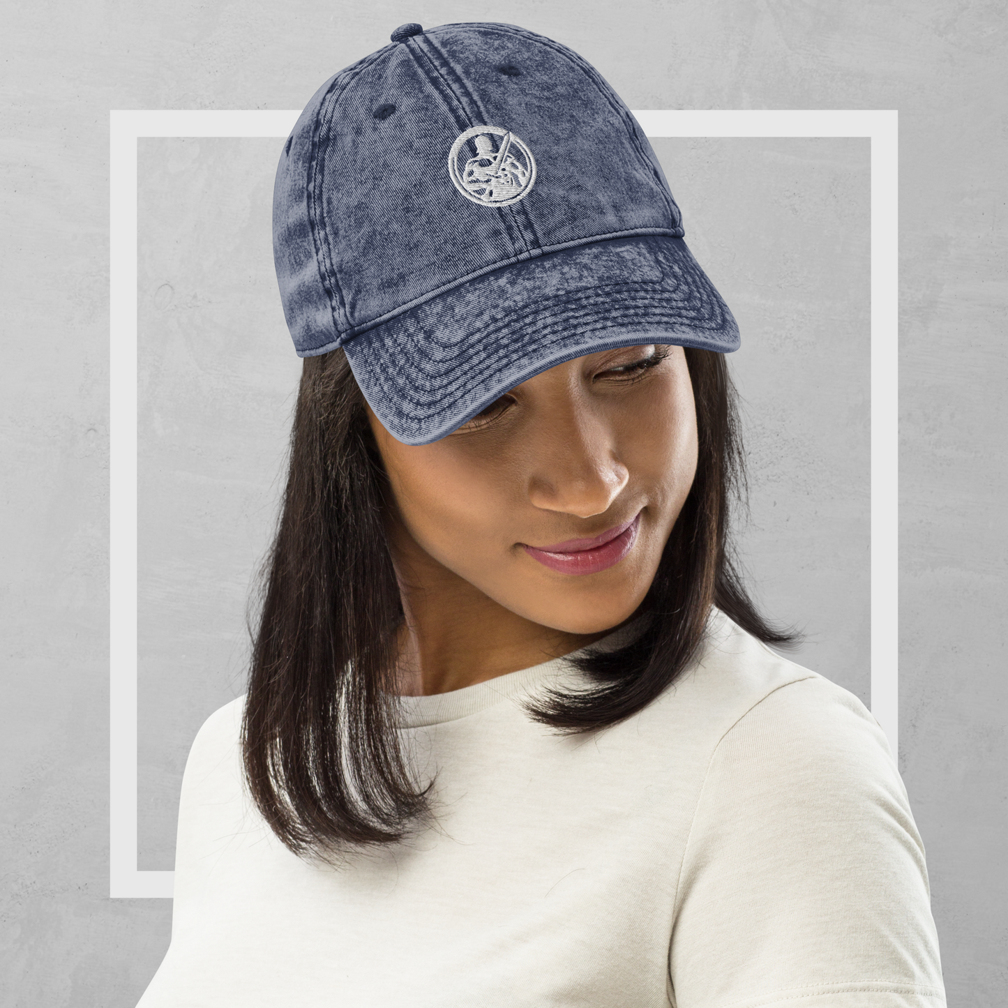 Casquette Vintage en Sergé de Coton